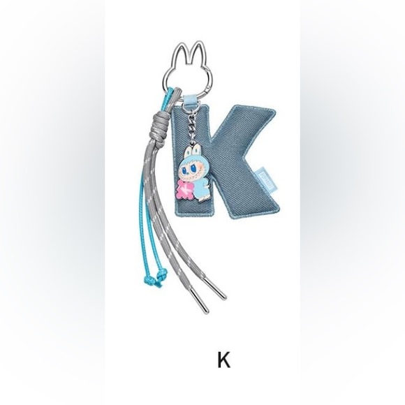 Pop Mart The Monsters Labubu Pin For Love Letter Pendant Letter K - Picture 1 of 9
